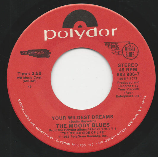 The Moody Blues Groovy Coaster - Your Wildest Dreams