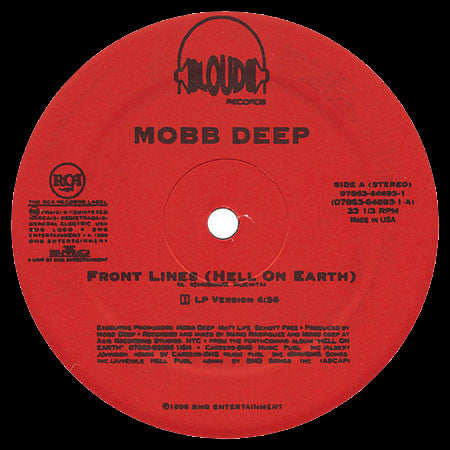 Mobb Deep Groovy Coaster - Front Lines (Hell On Earth)