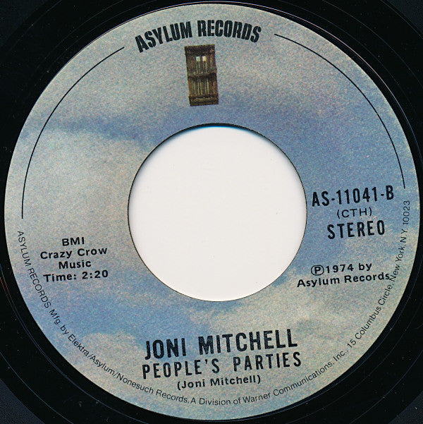 Joni Mitchell Groovy Coaster - Free Man In Paris