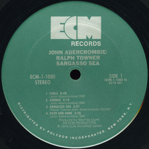 John Abercrombie Groovy Coaster - Sargasso Sea (Side 1)