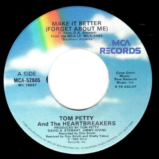 Tom Petty And The Heartbreakers Groovy 45 Coaster - Make It Better (Forget About Me)