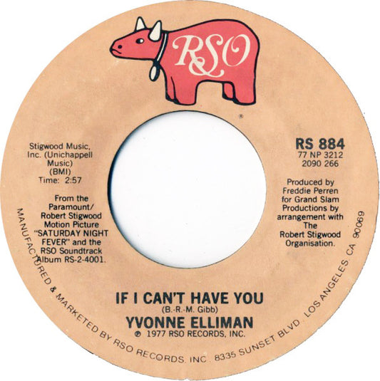 Yvonne Elliman Groovy Coaster - If I Can't Have You