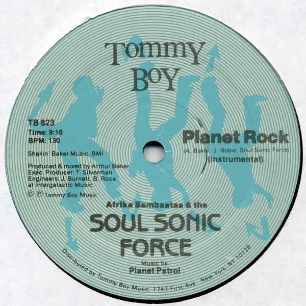 Afrika Bambaataa & Soulsonic Force Groovy Coaster - Planet Rock