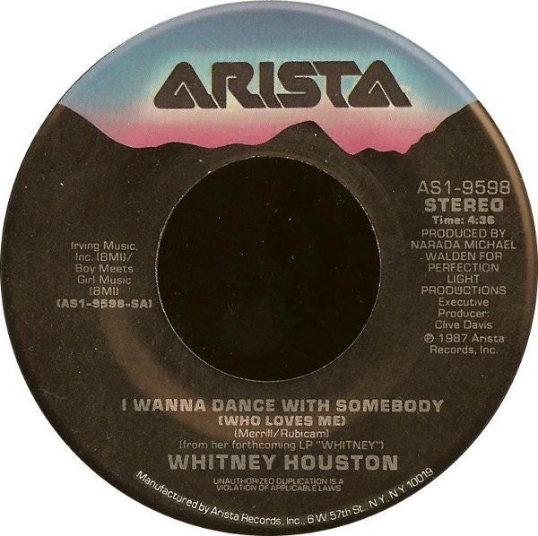 Whitney Houston Groovy Coaster - I Wanna Dance With Somebody (Who Loves Me)