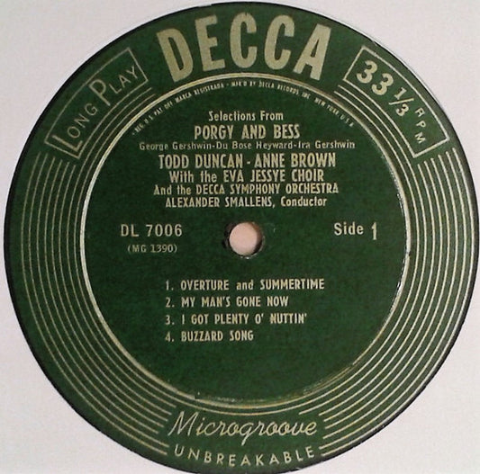 Various Groovy Coaster - George Gershwin's Folk Opera Porgy And Bess Vol. 1