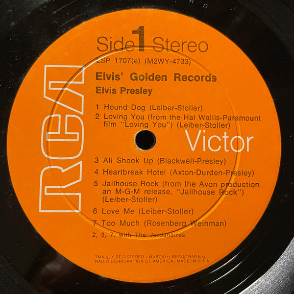 Elvis Presley Groovy Coaster - Elvis' Golden Records