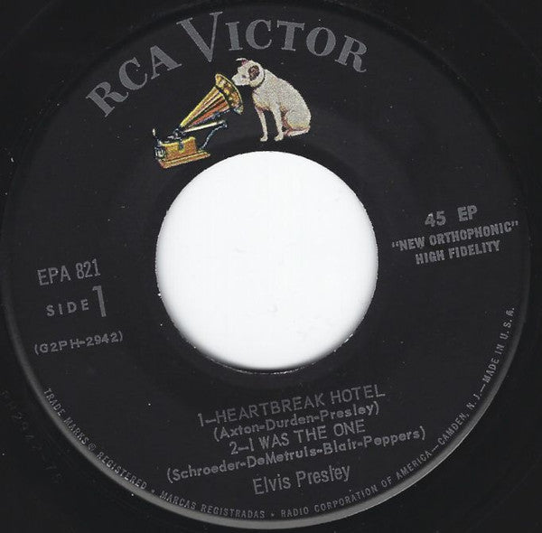Elvis Presley Groovy Coaster - Heartbreak Hotel (Side 1)