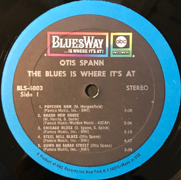 Otis Spann Groovy Coaster - The Blues Is Where It's At