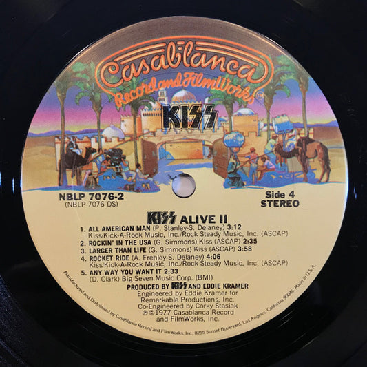 Kiss Groovy Coaster - Alive II (Side 4)