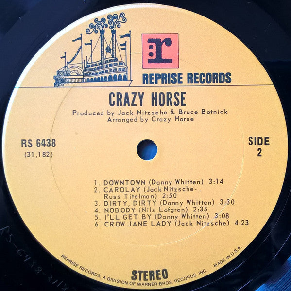 Crazy Horse Groovy lp Coaster - Crazy Horse