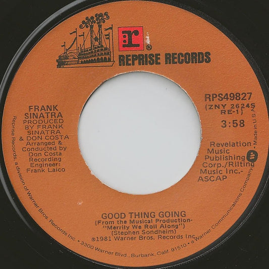 Frank Sinatra Groovy Coaster - Good Thing Going / Say Hello