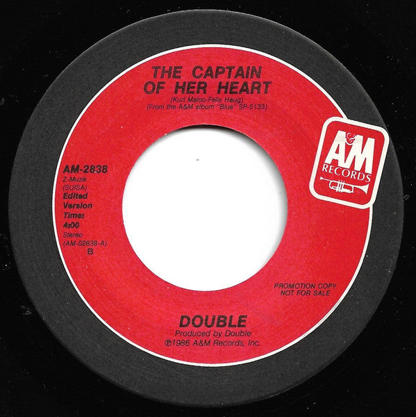 Double Groovy 45 Coaster - The Captain Of Her Heart