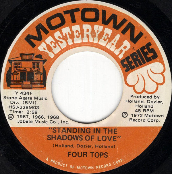 Four Tops Groovy Coaster - Reach Out, I'll Be There / Standing In The Shadows Of Love