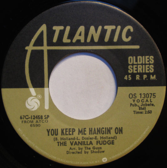 Vanilla Fudge Groovy 45 Coaster - You Keep Me Hangin' On