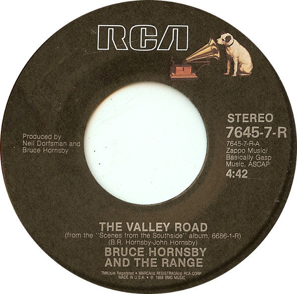 Bruce Hornsby And The Range Groovy 45 Coaster - The Valley Road