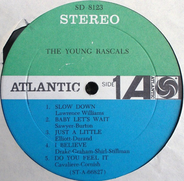 The Young Rascals Groovy lp Coaster - The Young Rascals