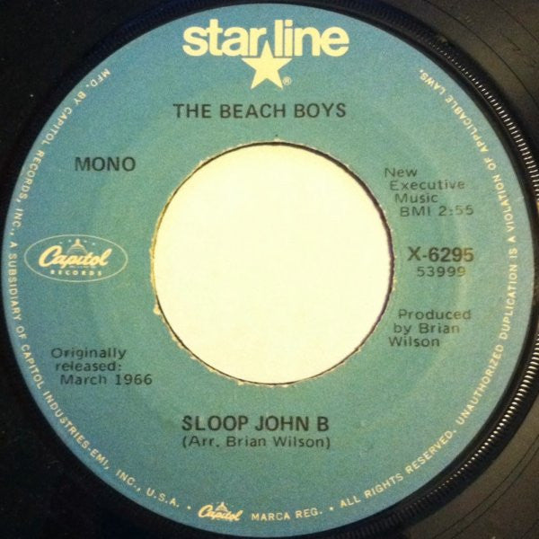 The Beach Boys Groovy Coaster - Sloop John B