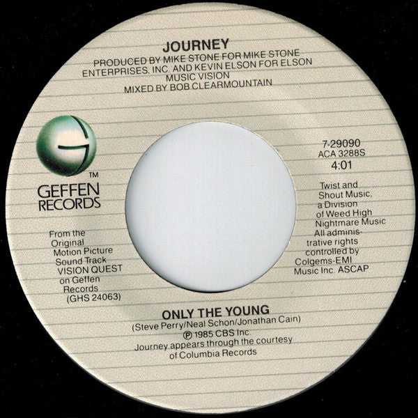 Journey Groovy 45 Coaster - Only The Young