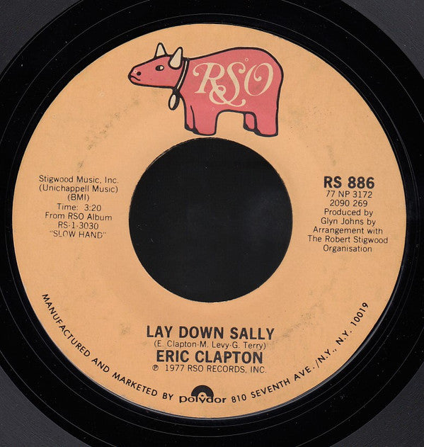 Eric Clapton Groovy Coaster - Lay Down Sally