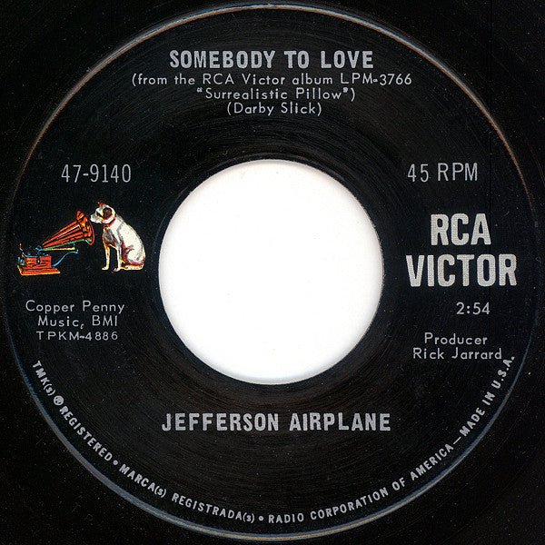 Jefferson Airplane Groovy Coaster - Somebody To Love