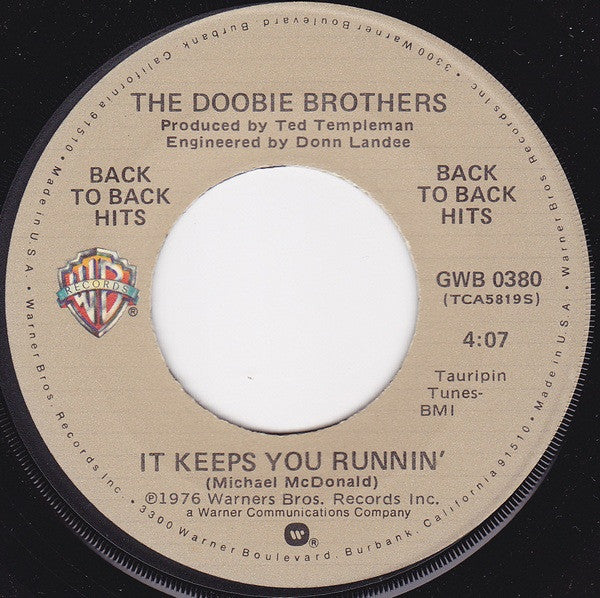 The Doobie Brothers Groovy Coaster - It Keeps You Runnin'