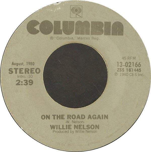 Willie Nelson Groovy Coaster - On The Road Again