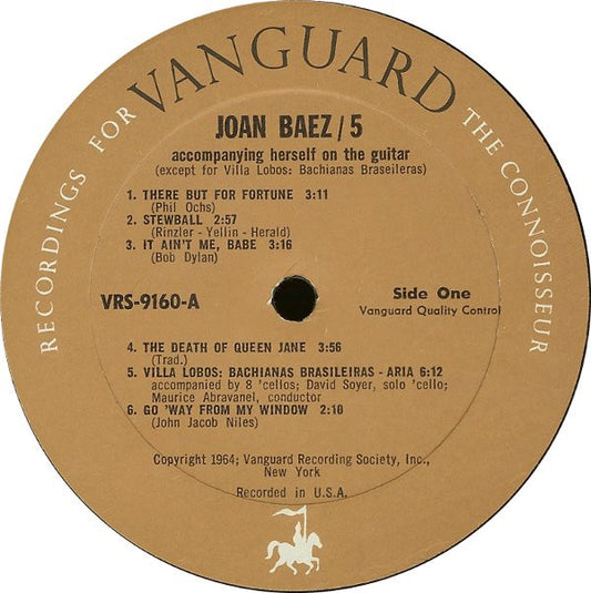 Joan Baez Groovy Coaster - 5 (Side 1)