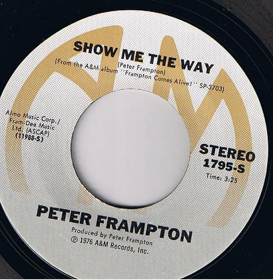 Peter Frampton Groovy Coaster - Show Me The Way