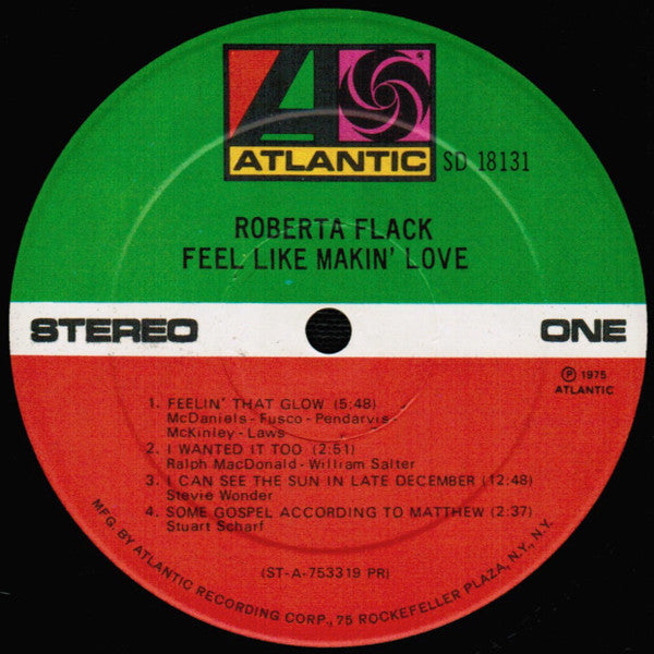 Roberta Flack Groovy Coaster - Feel Like Makin' Love