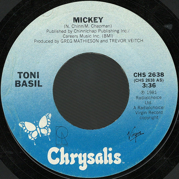 Toni Basil Groovy 45 Coaster - Mickey