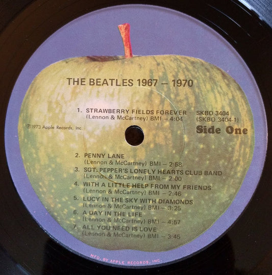 The Beatles Groovy Coaster - 1967-1970  (Side 1)