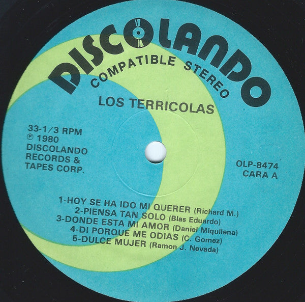 Los Terricolas Groovy Coaster - Los Terricolas (Side A)