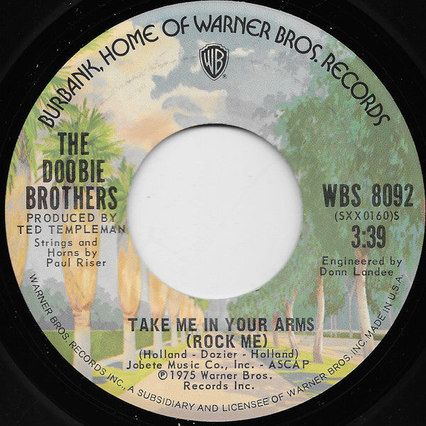 The Doobie Brothers Groovy 45 Coaster - Take Me In Your Arms (Rock Me)