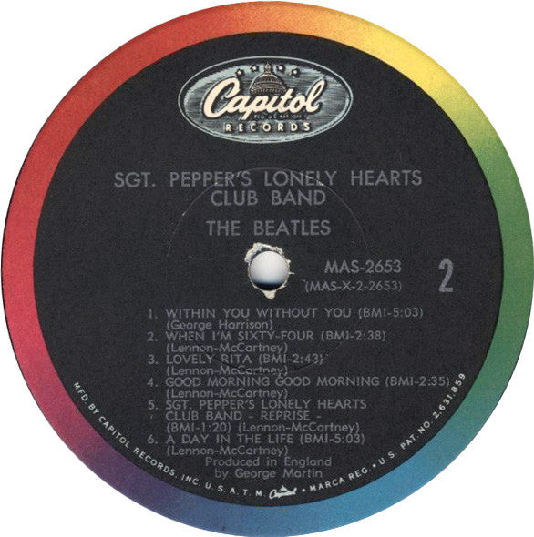 The Beatles Groovy Coaster - Sgt. Pepper's Lonely Hearts Club Band (Side 2)