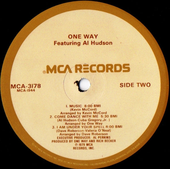 One Way Groovy Coaster - One Way Featuring Al Hudson