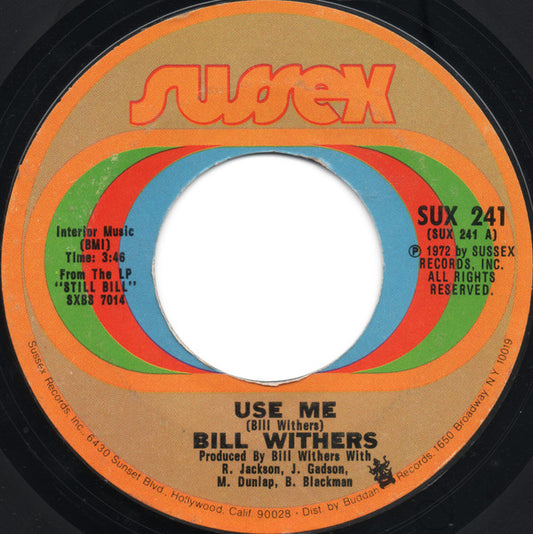 Bill Withers Groovy 45 Coaster - Use Me