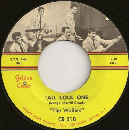 The Wailers  Groovy  45 Coaster - Tall Cool One