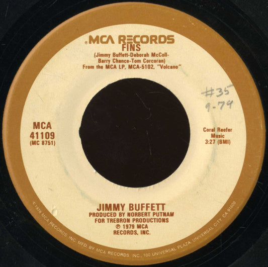 Jimmy Buffett Groovy Coaster - Fins