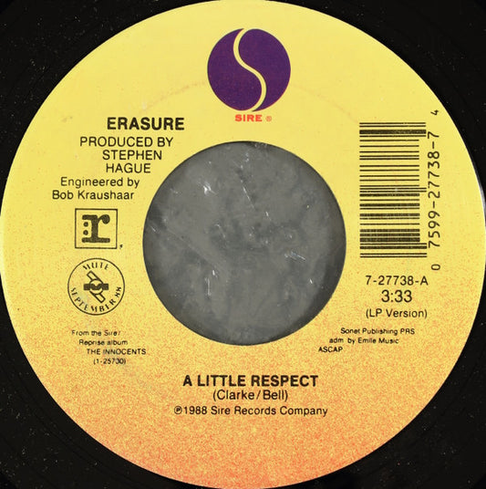 Erasure Groovy Coaster - A Little Respect