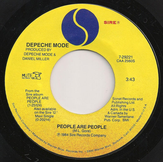 Depeche Mode Groovy Coaster - People Are People