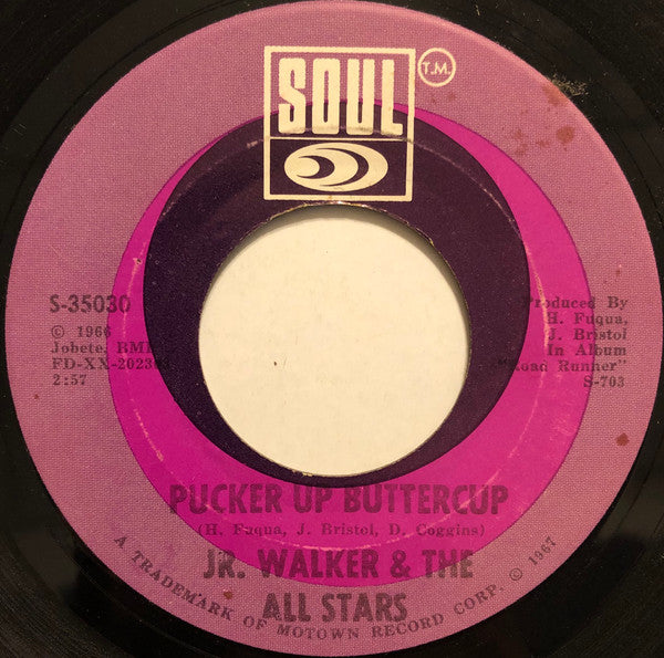 Junior Walker & The All Stars Groovy Coaster - Pucker Up Buttercup