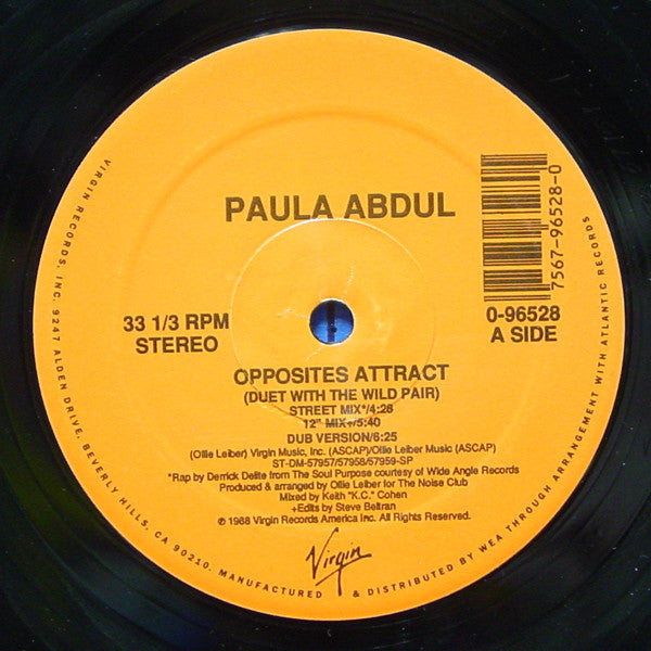 Paula Abdul Groovy 12" Coaster - Opposites Attract