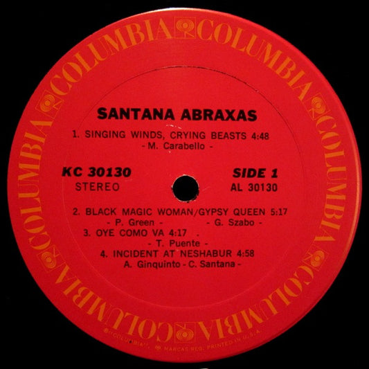 Santana Groovy Coaster - Abraxas (Side 1)