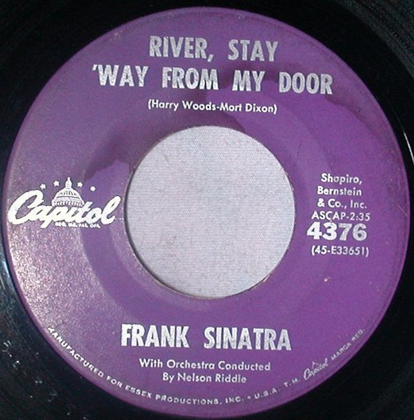 Frank Sinatra Groovy Coaster - River, Stay 'Way From My Door