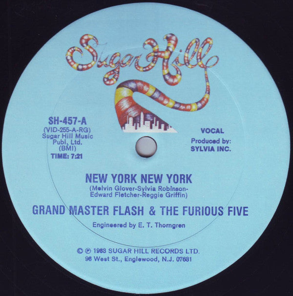 Grandmaster Flash & The Furious Five Groovy Coaster - New York New York