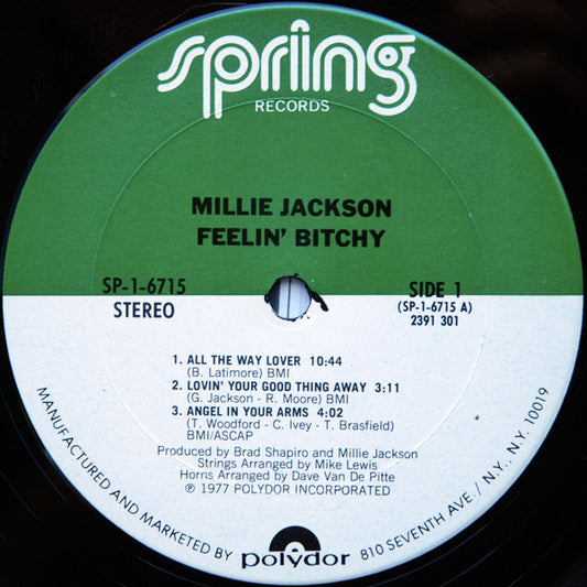 Millie Jackson Groovy 12" Coaster - Feelin' Bitchy