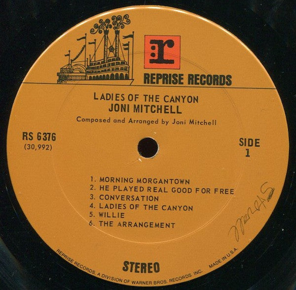 Joni Mitchell Groovy Coaster - Ladies Of The Canyon