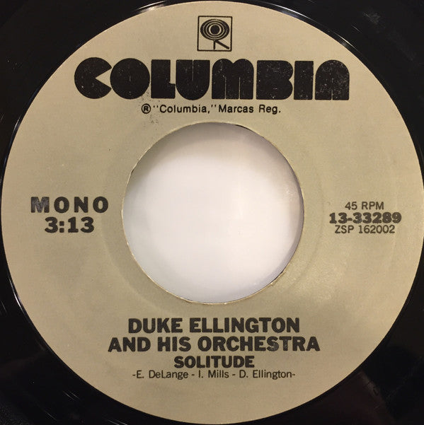 Duke Ellington And His Orchestra Groovy 45Coaster - Solitude