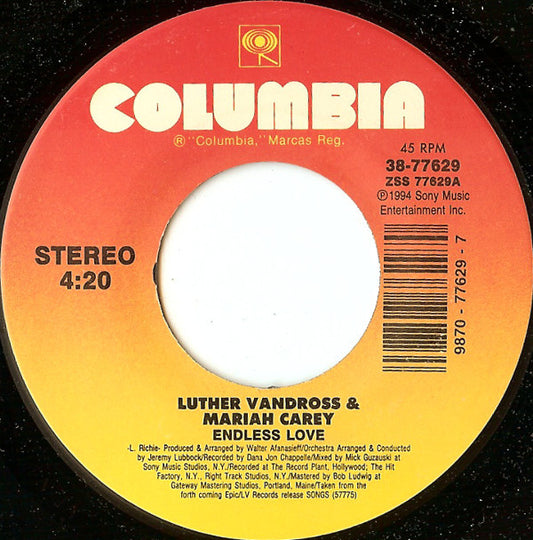 Luther Vandross Groovy 45 Coaster - Endless Love