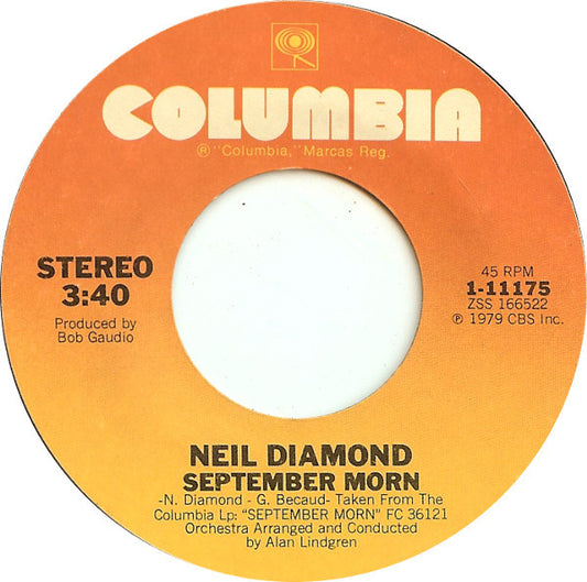 Neil Diamond Groovy Coaster - September Morn